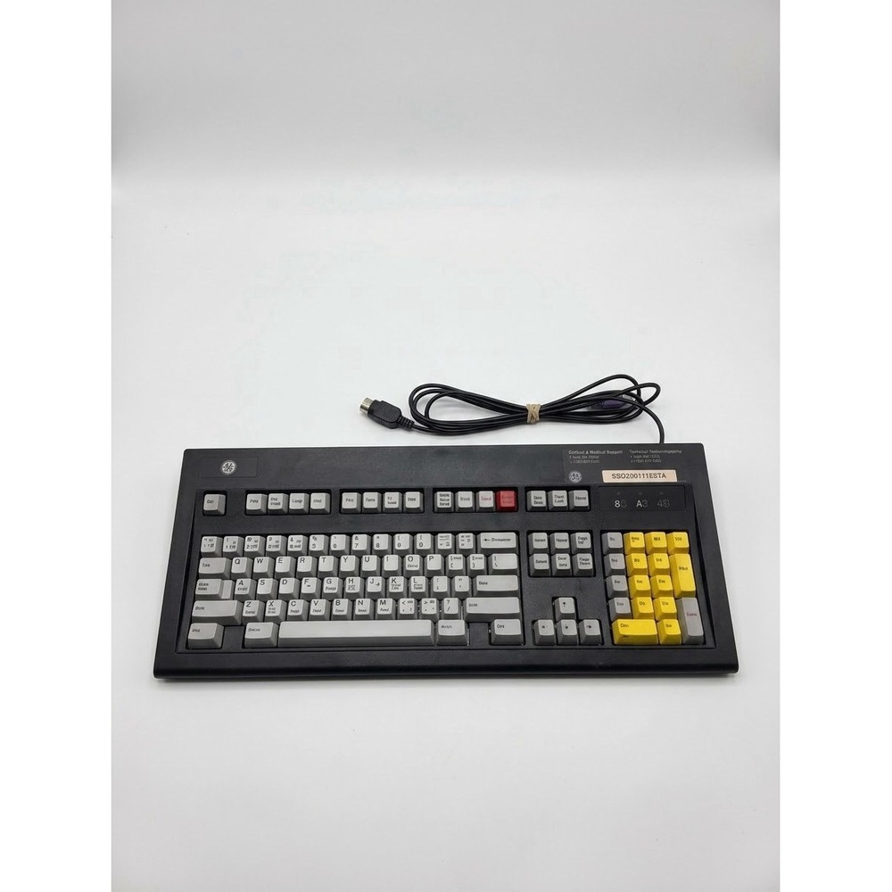 PP11:  GE Marquette 2054858-001 Wired Medical Keyboard PS2